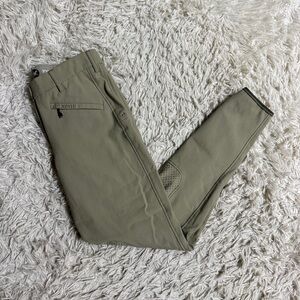 Women’s Size 26L Tan Pikeur Knee Patch Horseback Riding Breeches. Good Condition